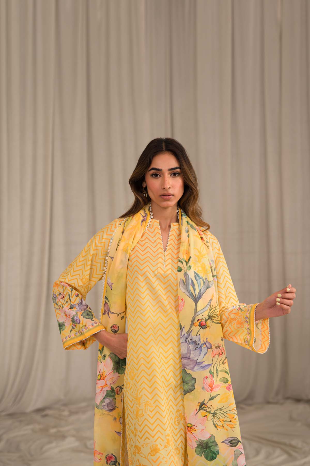 Sahar | Print Edit SS24 | P-10 - by - Libasekhas UK - Registered Vendor of : Sahar - 100% Original Designer Dresss