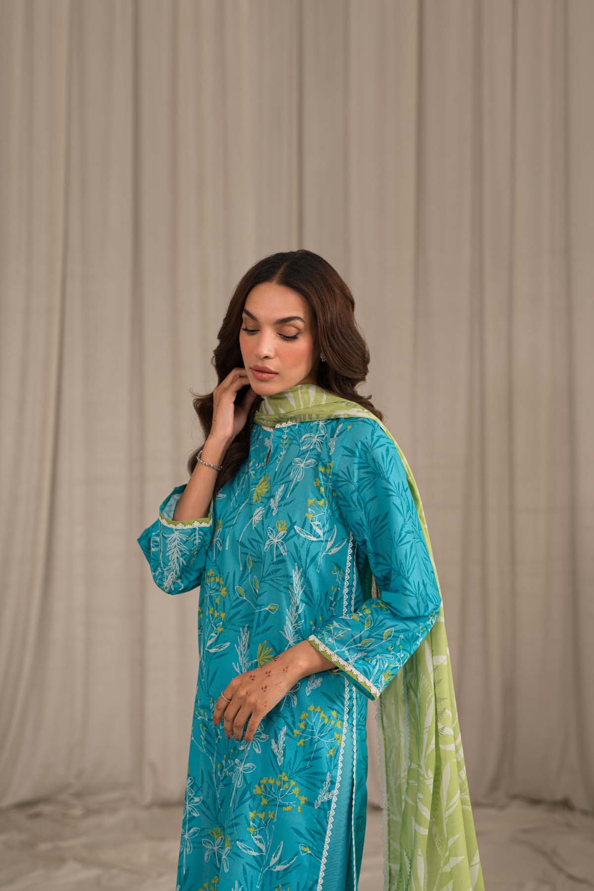 Sahar | Print Edit SS24 | P-09 - by - Libasekhas UK - Registered Vendor of : Sahar - 100% Original Designer Dresss