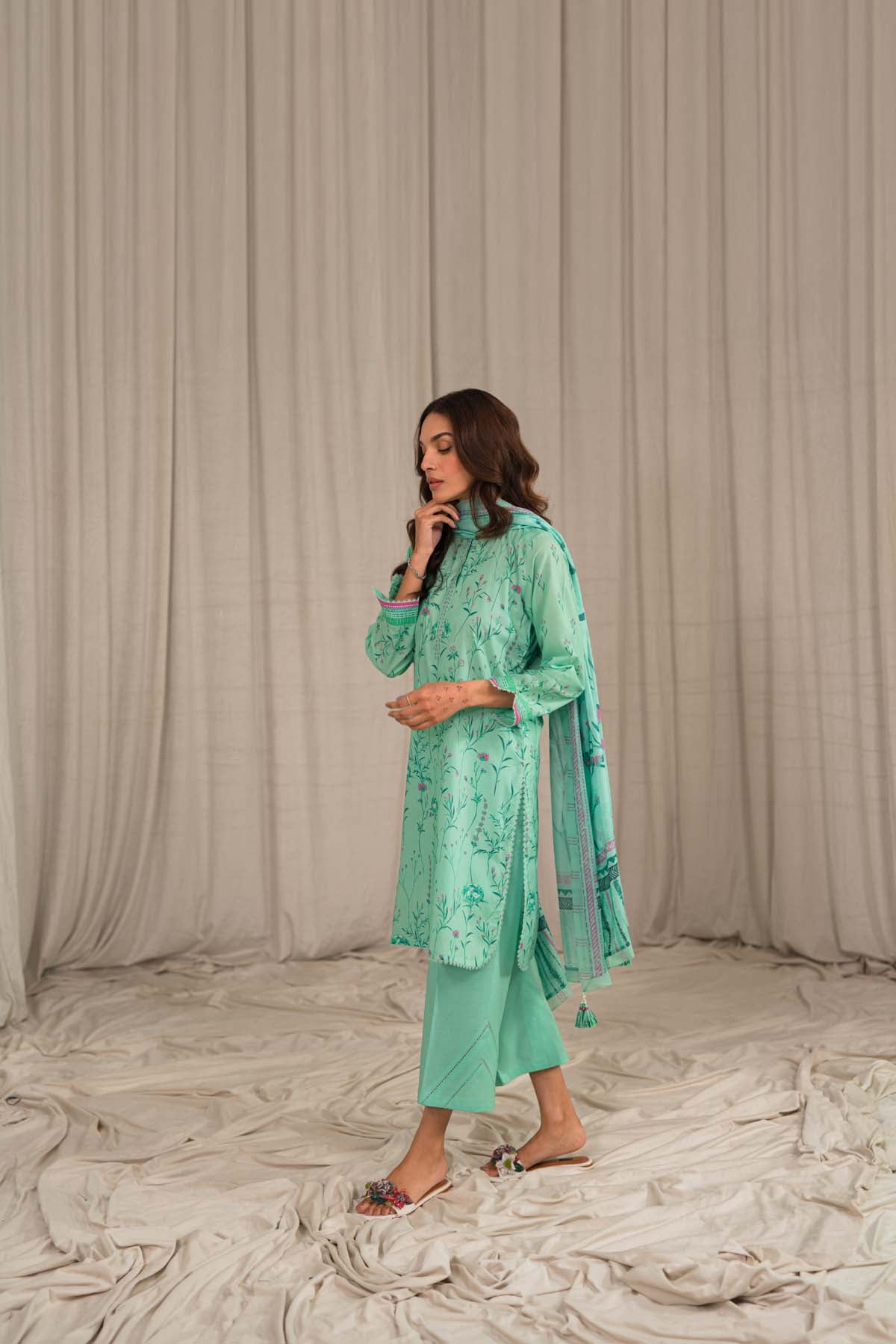 Sahar | Print Edit SS24 | P-13 - by - Libasekhas UK - Registered Vendor of : Sahar - 100% Original Designer Dresss