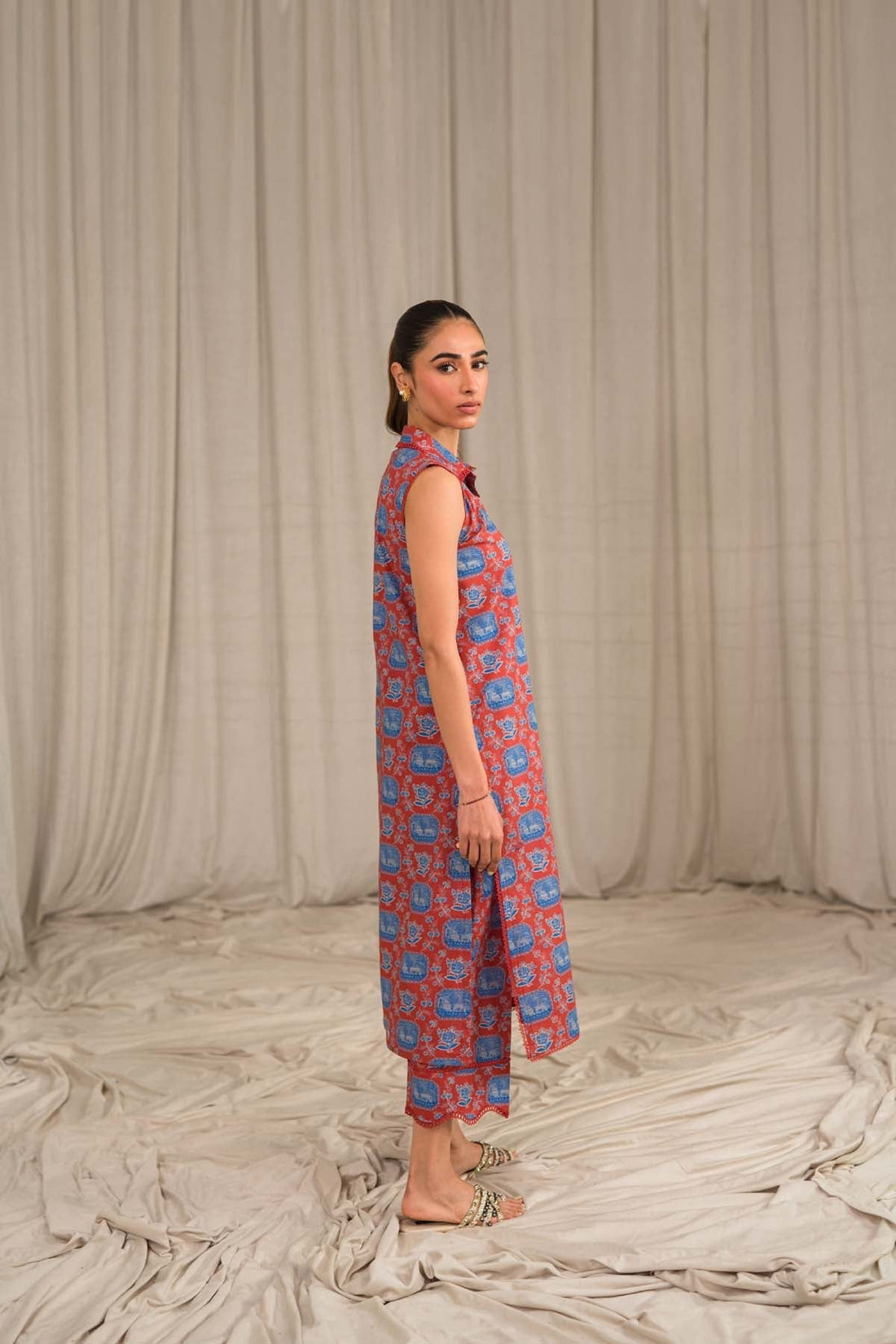Sahar | Print Edit SS24 | P-04 - by - Libasekhas UK - Registered Vendor of : Sahar - 100% Original Designer Dresss