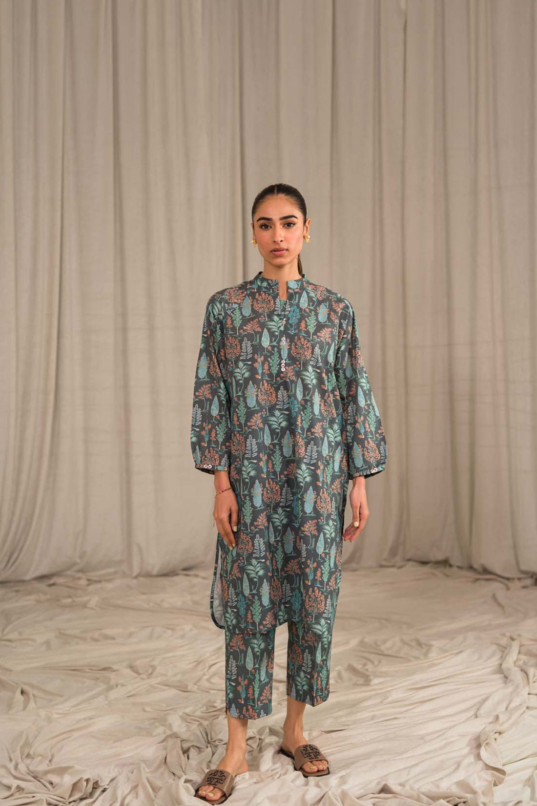 Sahar | Print Edit SS24 | P-17 - by - Libasekhas UK - Registered Vendor of : Sahar - 100% Original Designer Dresss