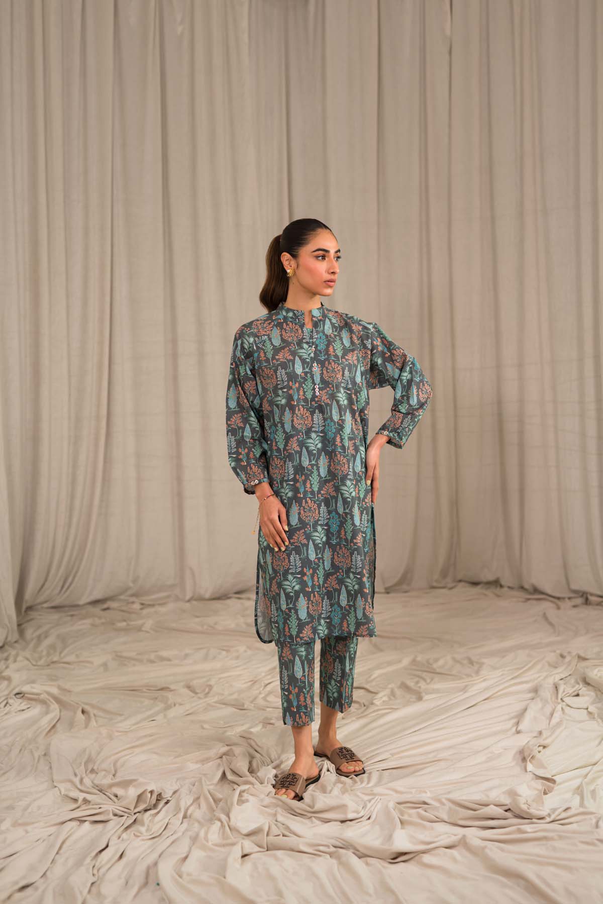 Sahar | Print Edit SS24 | P-17 - by - Libasekhas UK - Registered Vendor of : Sahar - 100% Original Designer Dresss