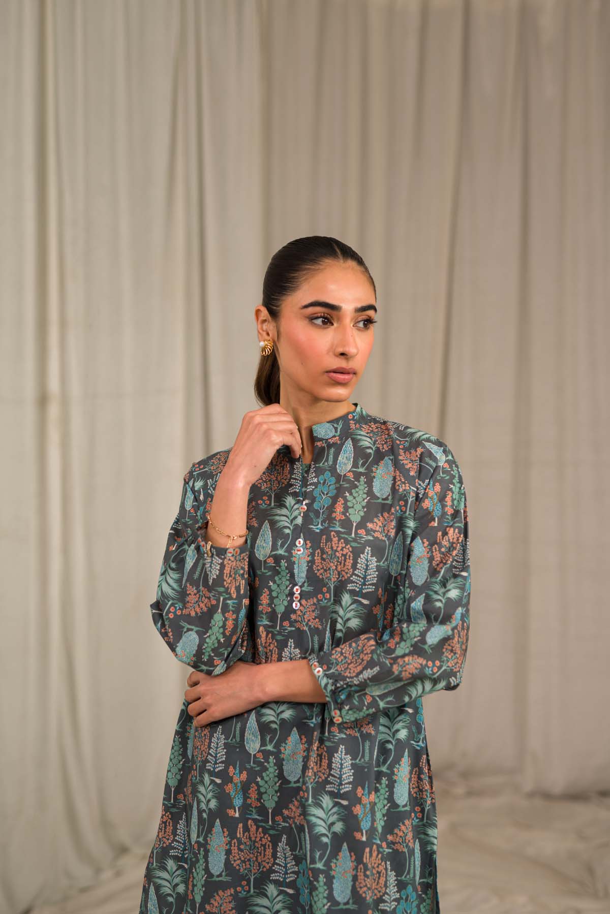 Sahar | Print Edit SS24 | P-17 - by - Libasekhas UK - Registered Vendor of : Sahar - 100% Original Designer Dresss