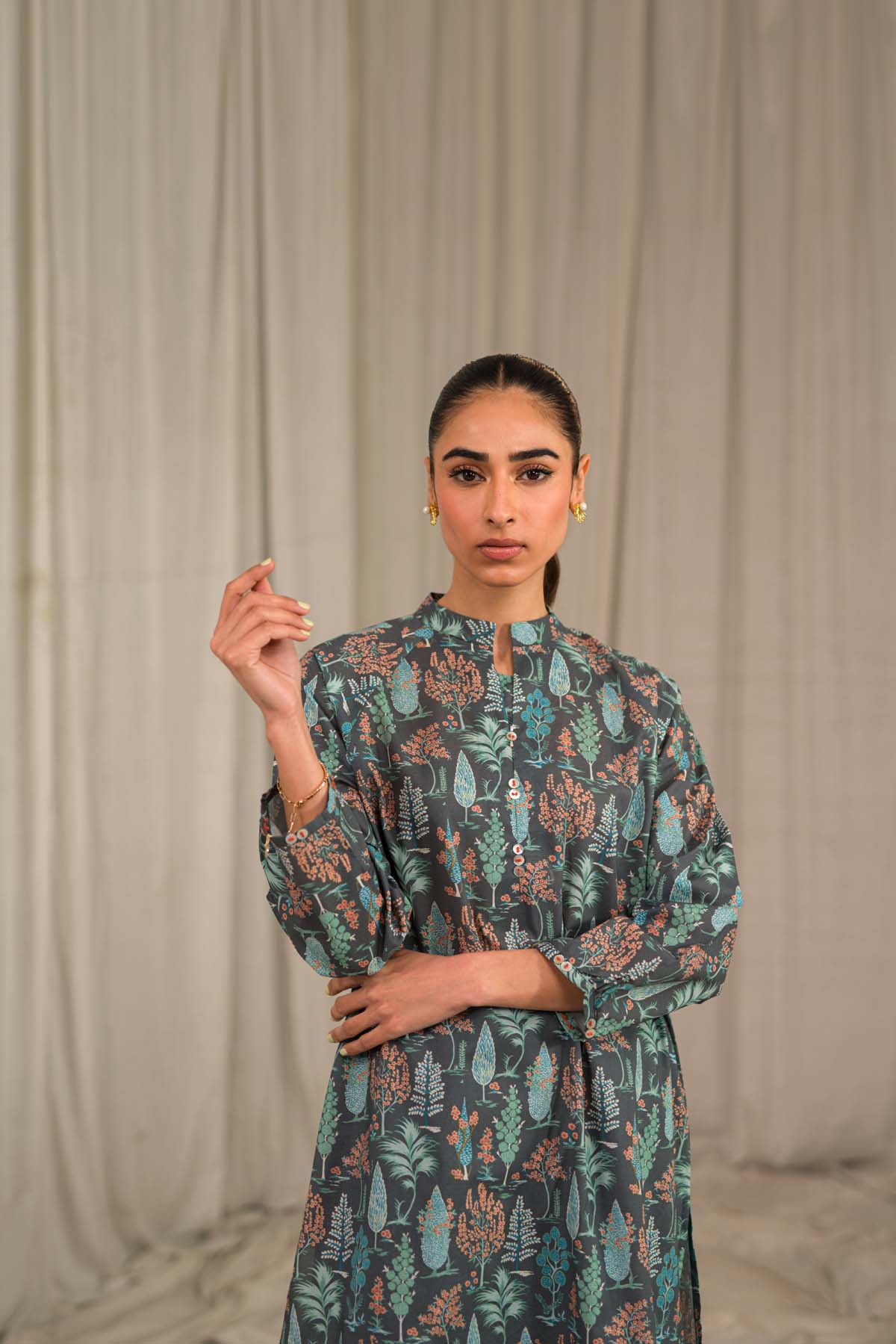 Sahar | Print Edit SS24 | P-17 - by - Libasekhas UK - Registered Vendor of : Sahar - 100% Original Designer Dresss