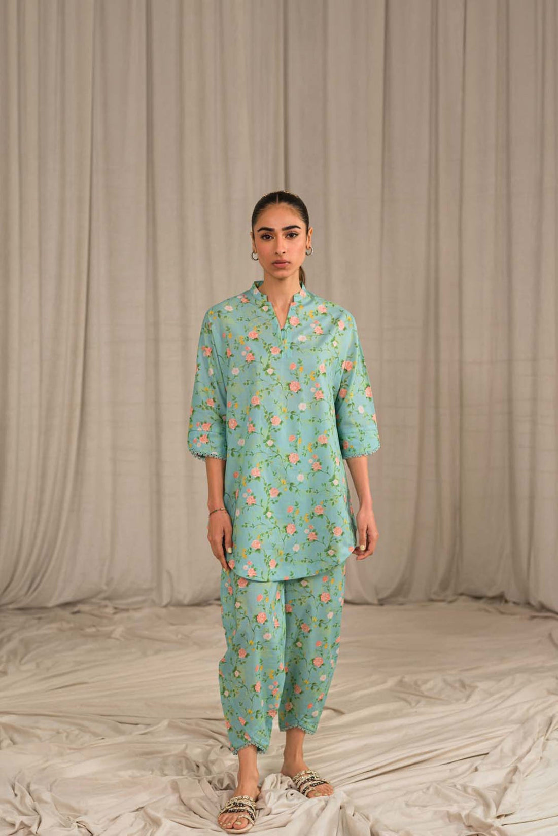 Sahar | Print Edit SS24 | P-19 - by - Libasekhas UK - Registered Vendor of : Sahar - 100% Original Designer Dresss