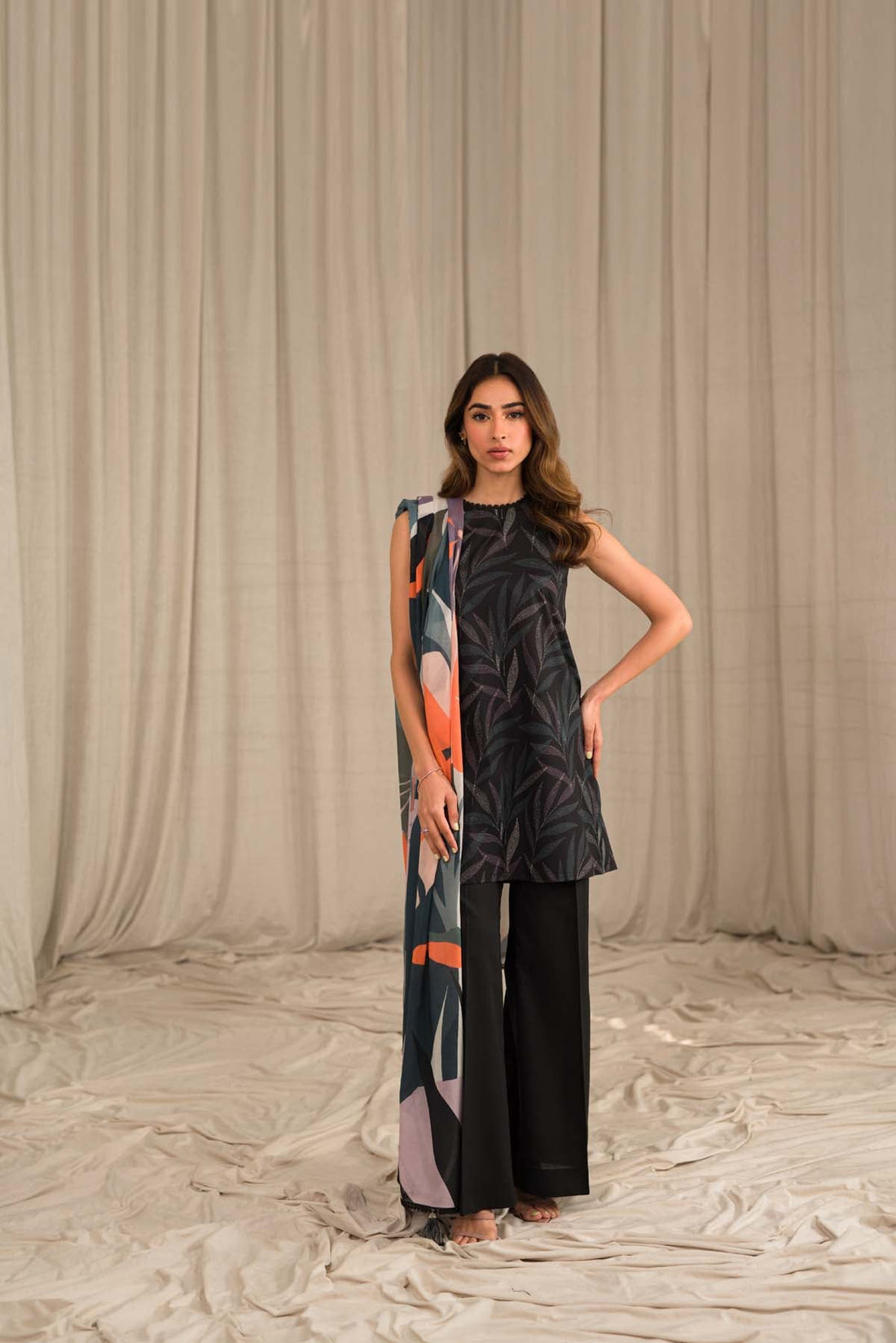 Sahar | Print Edit SS24 | P-08 - by - Libasekhas UK - Registered Vendor of : Sahar - 100% Original Designer Dresss