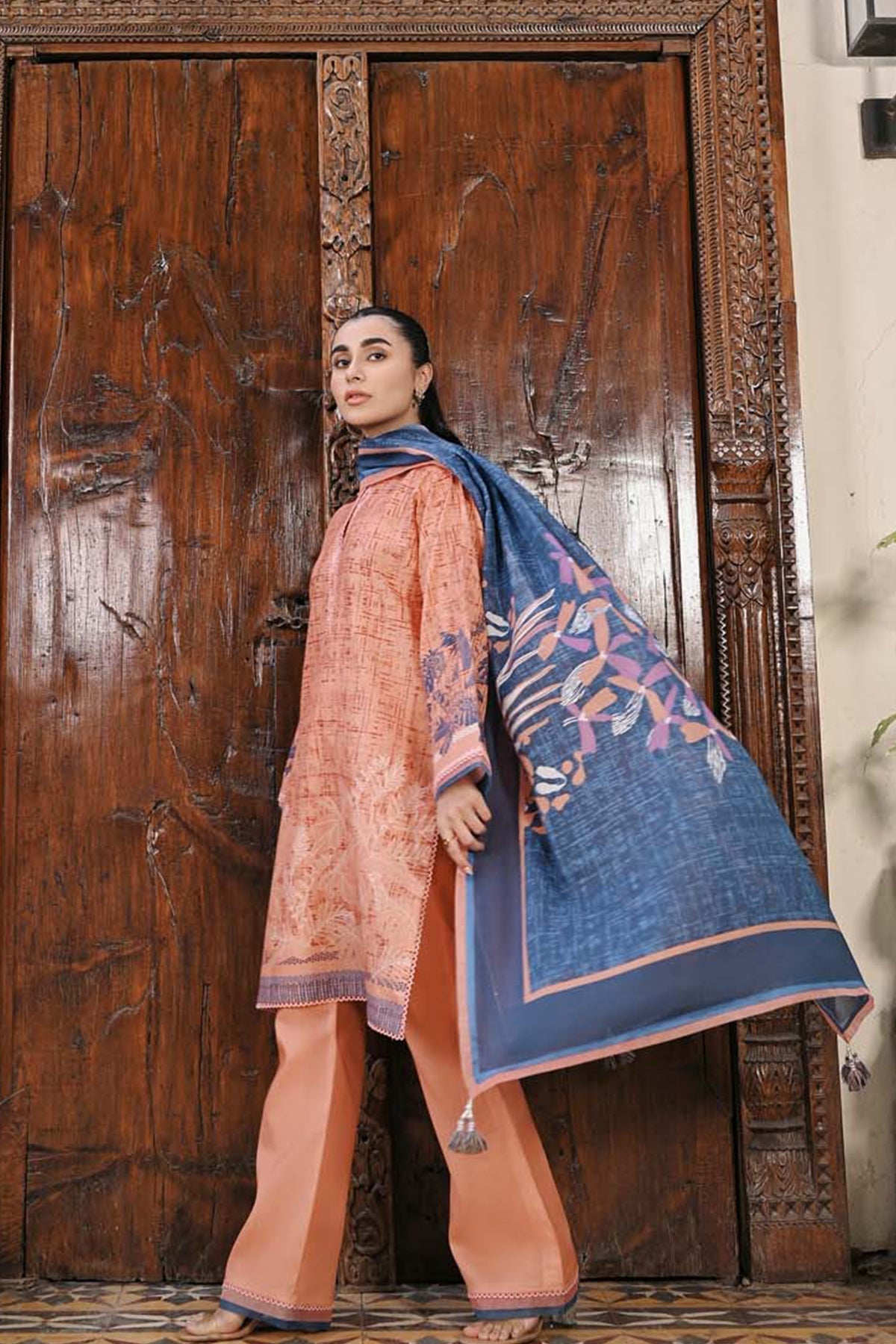 Sahar | Print Edit SS24 | P-15 - by - Libasekhas UK - Registered Vendor of : Sahar - 100% Original Designer Dresss