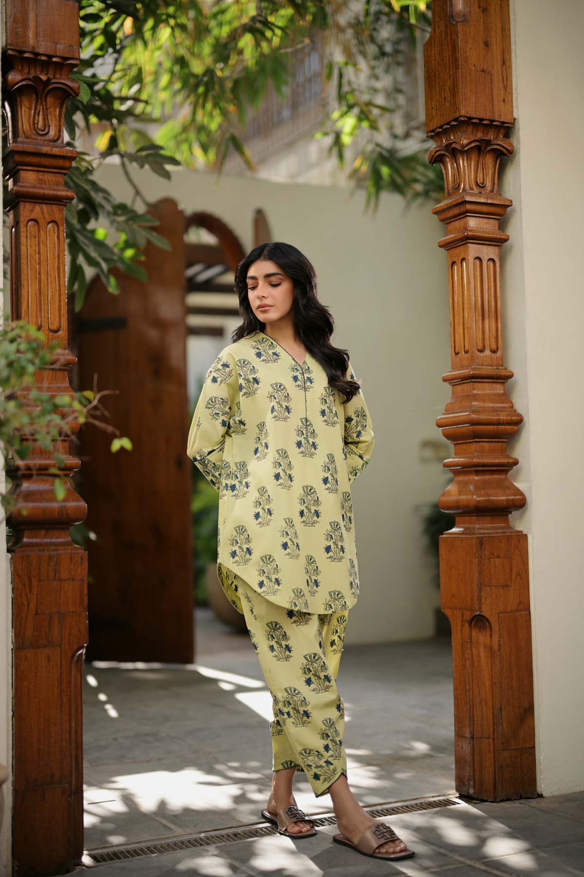 Sahar | Print Edit SS24 | P-23 - by - Libasekhas UK - Registered Vendor of : Sahar - 100% Original Designer Dresss