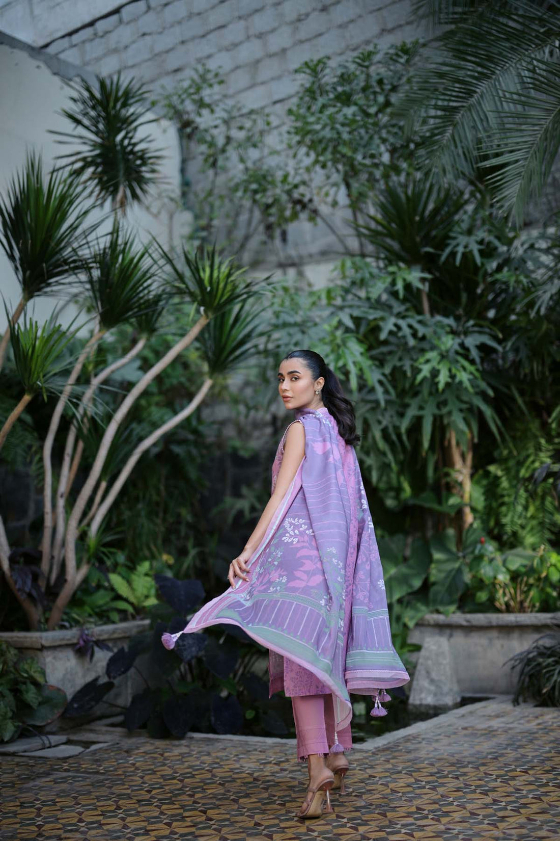 Sahar | Print Edit SS24 | P-07 - by - Libasekhas UK - Registered Vendor of : Sahar - 100% Original Designer Dresss