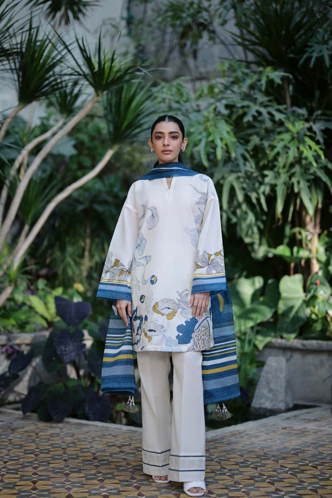 Sahar | Print Edit SS24 | P-14 - by - Libasekhas UK - Registered Vendor of : Sahar - 100% Original Designer Dresss