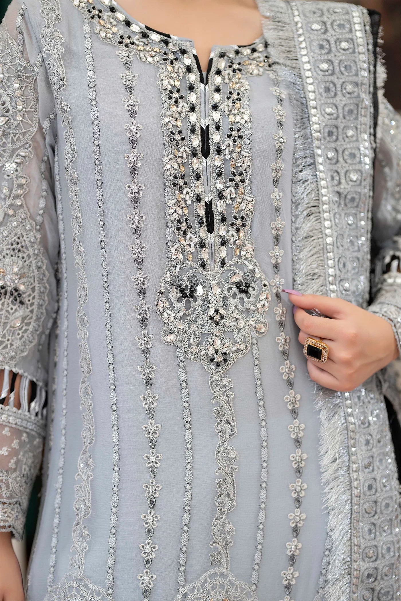 Adans Libas | Saleeqa Chiffon 25 | SALEEQA 7517 - by Libasekhas UK - Registered Vendor of : Adans Libas - 100% Original Designer Dress