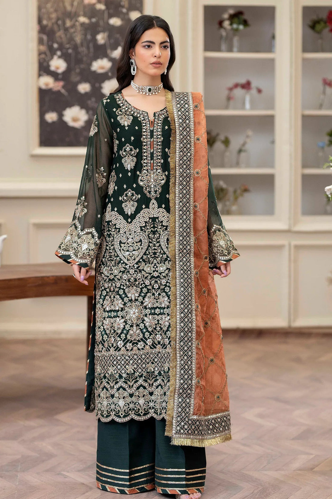 Adans Libas | Saleeqa Chiffon 25 | SALEEQA 7512 - by Libasekhas UK - Registered Vendor of : Adans Libas - 100% Original Designer Dress