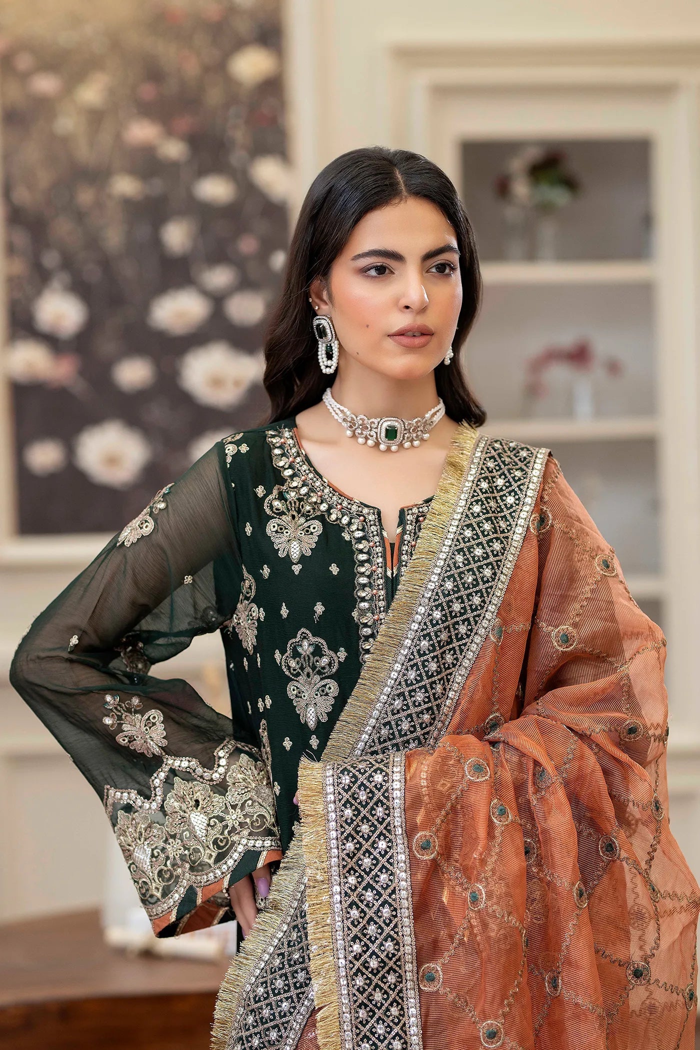 Adans Libas | Saleeqa Chiffon 25 | SALEEQA 7512 - by Libasekhas UK - Registered Vendor of : Adans Libas - 100% Original Designer Dress