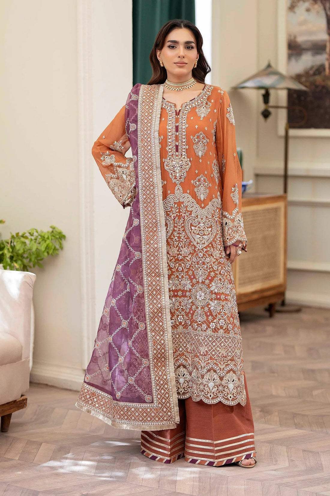 Adans Libas | Saleeqa Chiffon 25 | SALEEQA 7516 - by Libasekhas UK - Registered Vendor of : Adans Libas - 100% Original Designer Dress