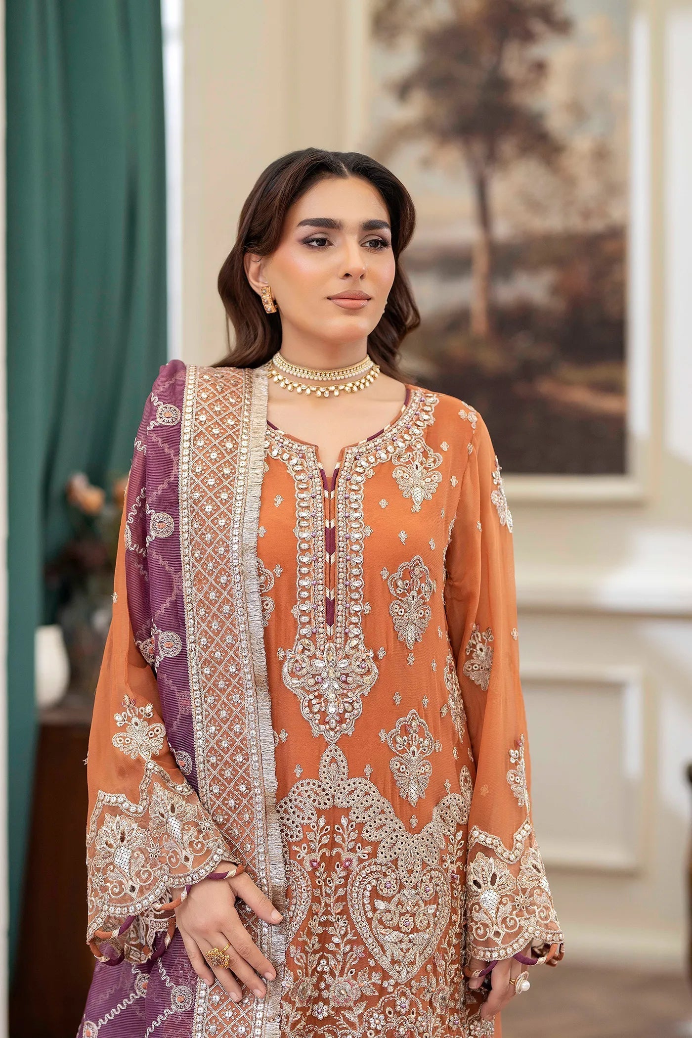 Adans Libas | Saleeqa Chiffon 25 | SALEEQA 7516 - by Libasekhas UK - Registered Vendor of : Adans Libas - 100% Original Designer Dress