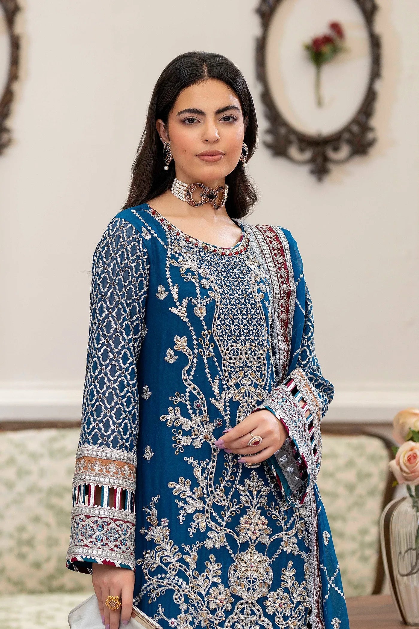 Adans Libas | Saleeqa Chiffon 25 |SALEEQA 7515 - by Libasekhas UK - Registered Vendor of : Adans Libas - 100% Original Designer Dress