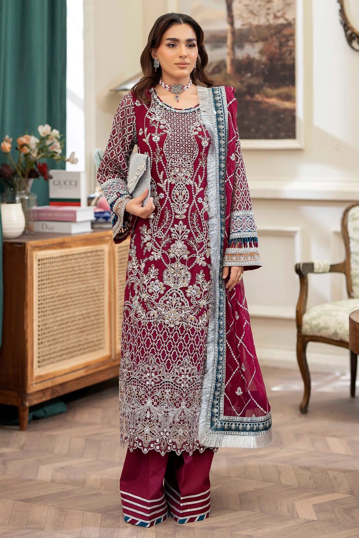 Adans Libas | Saleeqa Chiffon 25 | SALEEQA 7513 - by Libasekhas UK - Registered Vendor of : Adans Libas - 100% Original Designer Dress