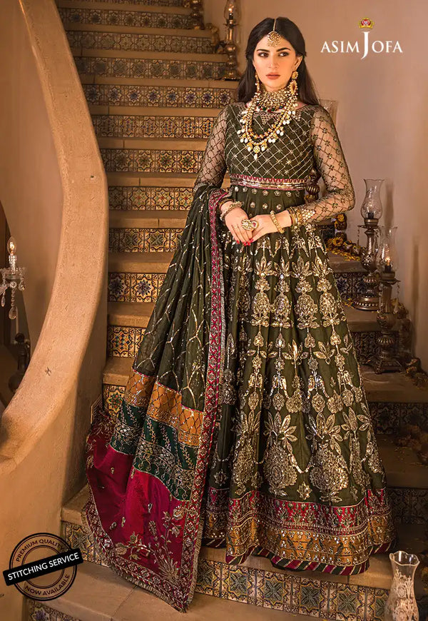 Asim Jofa | Baad-e-Naubahar | AJBN-10 - by - Libasekhas UK - Registered Vendor of : Asim Jofa - 100% Original Designer Dresss