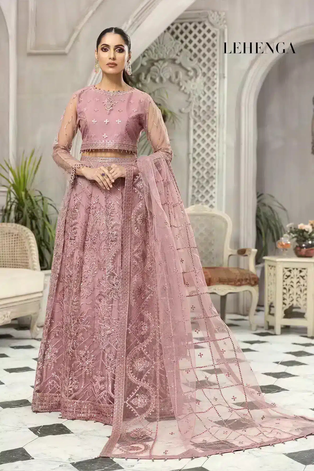 Alizeh | Embroidered Chiffon | Mahpera - by - Libasekhas UK - Registered Vendor of : Alizeh - 100% Original Designer Dresss