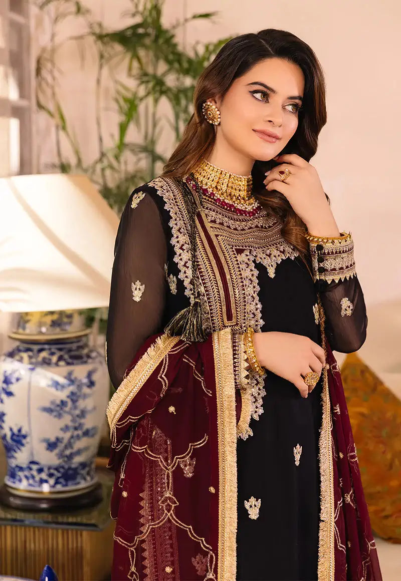 Asim Jofa | Maahru Noorie and Meerub | AJSM-37 - by - Libasekhas UK - Registered Vendor of : Asim Jofa - 100% Original Designer Dresss