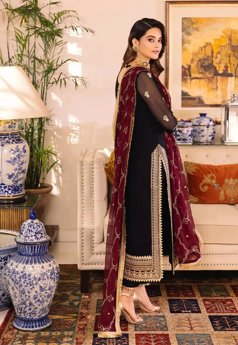 Asim Jofa | Maahru Noorie and Meerub | AJSM-37 - by - Libasekhas UK - Registered Vendor of : Asim Jofa - 100% Original Designer Dresss