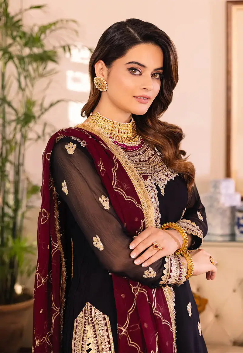 Asim Jofa | Maahru Noorie and Meerub | AJSM-37 - by - Libasekhas UK - Registered Vendor of : Asim Jofa - 100% Original Designer Dresss
