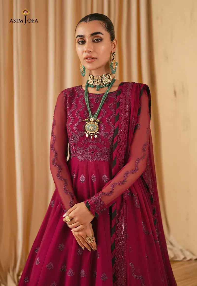 Asim Jofa | Mehr-o-Mah Festive Collection 2023 | AJM-08 - by - Libasekhas UK - Registered Vendor of : Asim Jofa - 100% Original Designer Dresss