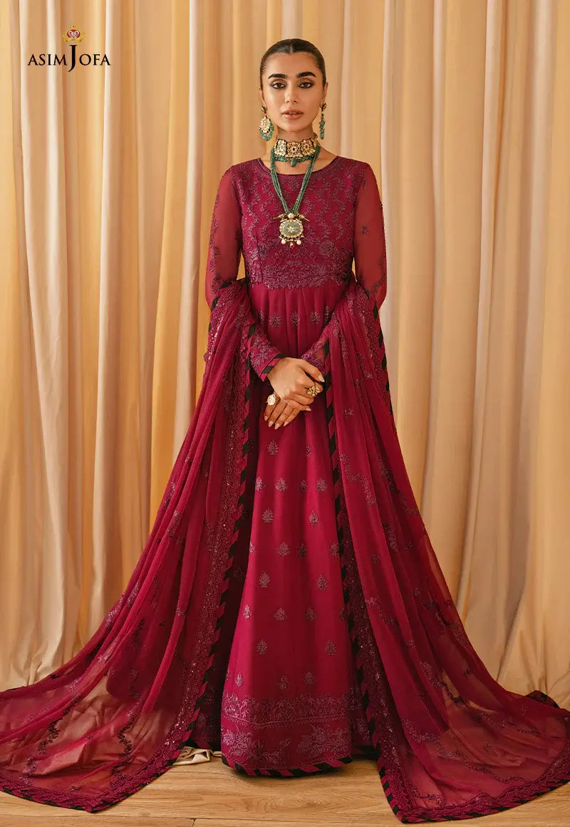 Asim Jofa | Mehr-o-Mah Festive Collection 2023 | AJM-08 - by - Libasekhas UK - Registered Vendor of : Asim Jofa - 100% Original Designer Dresss