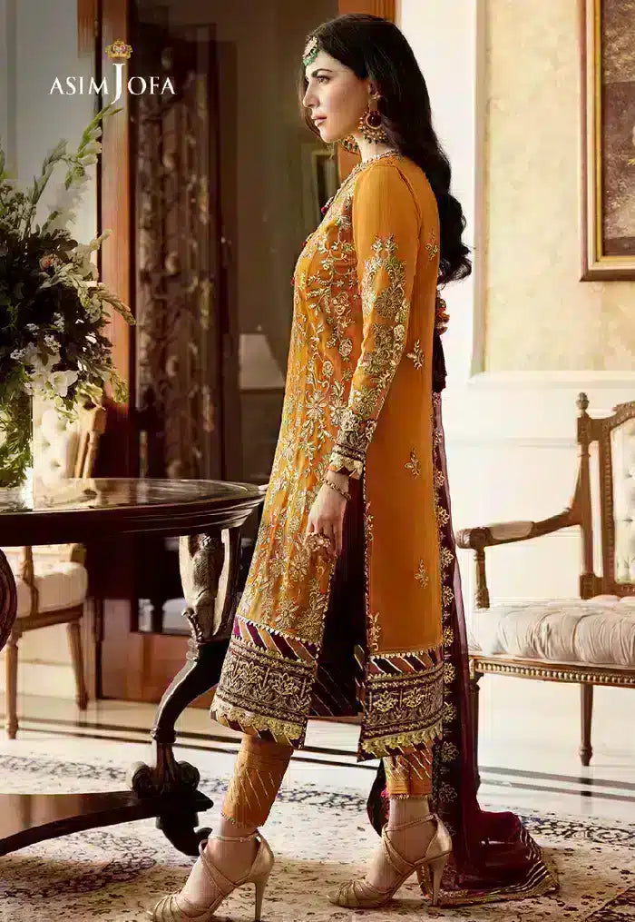 Asim Jofa | Zari Sitara Collection 2023 | AJZS-30 - by - Libasekhas UK - Registered Vendor of : Asim Jofa - 100% Original Designer Dresss
