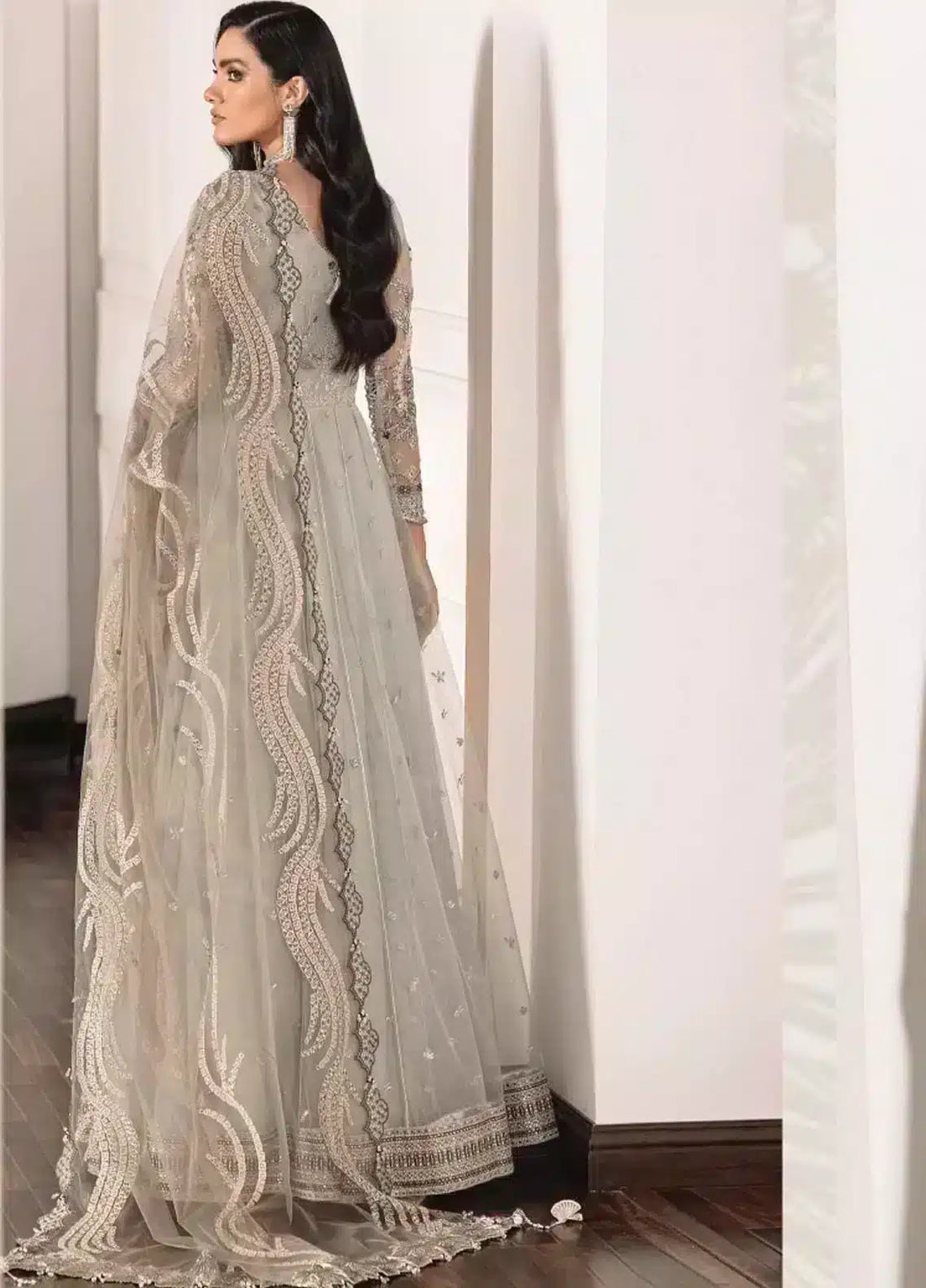 Baroque | Chantelle Embroidered | EC-03 - by - Libasekhas UK - Registered Vendor of : Baroque - 100% Original Designer Dresss