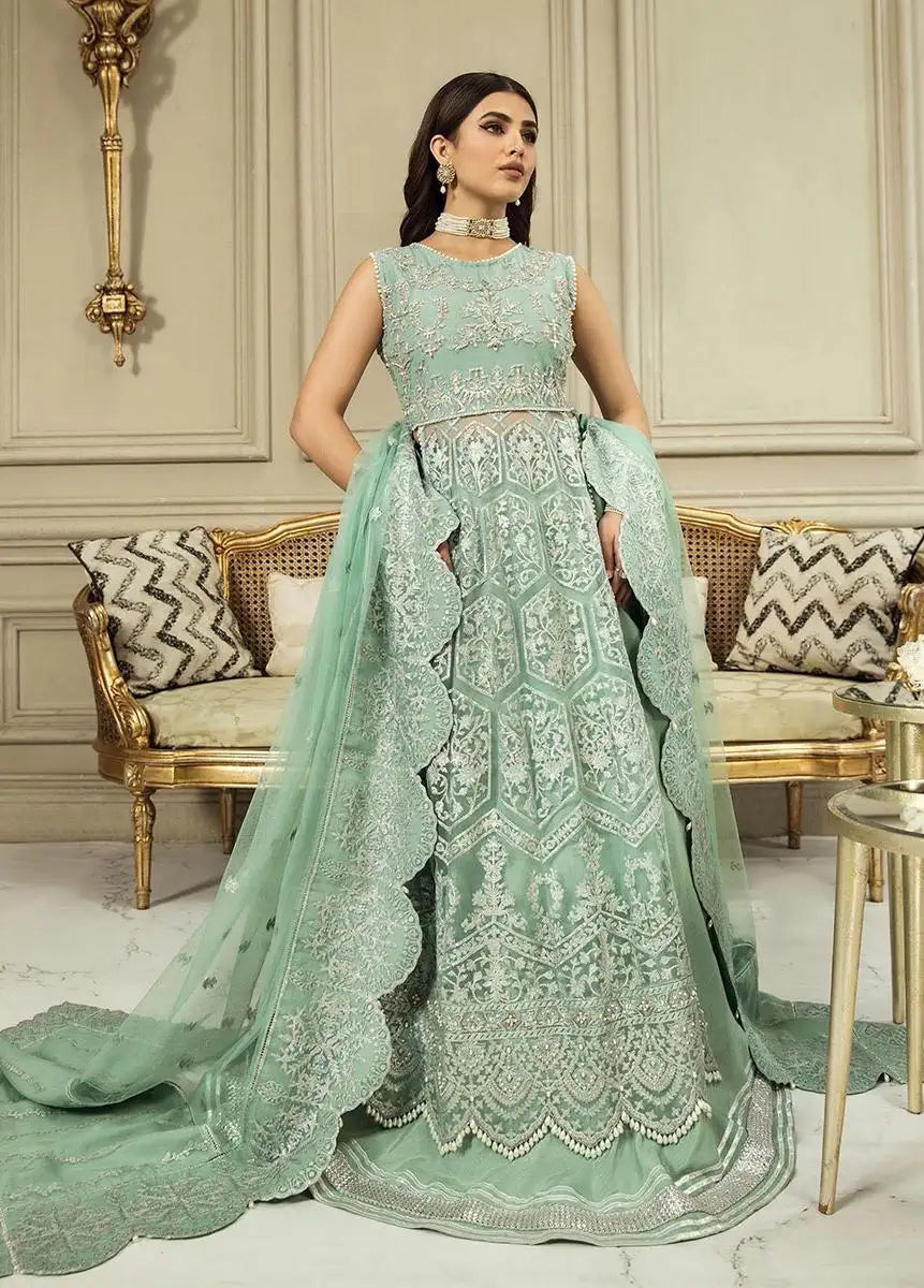 House of Nawab | Nainsukh Festive Formals 23 | 05 Farisha A - by - Libasekhas UK - Registered Vendor of : House of Nawab - 100% Original Designer Dresss