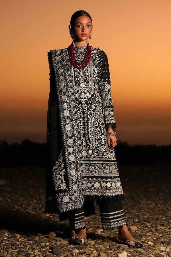 Sana Safinaz | Luxury Lawn 2023 | L231-008A-CZ - by - Libasekhas UK - Registered Vendor of : Sana Safinaz - 100% Original Designer Dresss