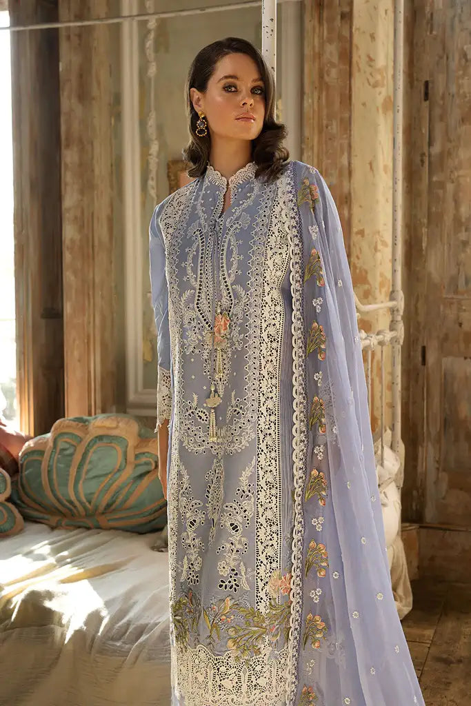 Sobia Nazir | Luxury Lawn 2023 | 1B - by - Libasekhas UK - Registered Vendor of : Sobia Nazir - 100% Original Designer Dresss