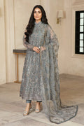 Zarif | Gulzaar Festive Chiffon 22 | Hazel - by - Libasekhas UK - Registered Vendor of : Zarif - 100% Original Designer Dresss