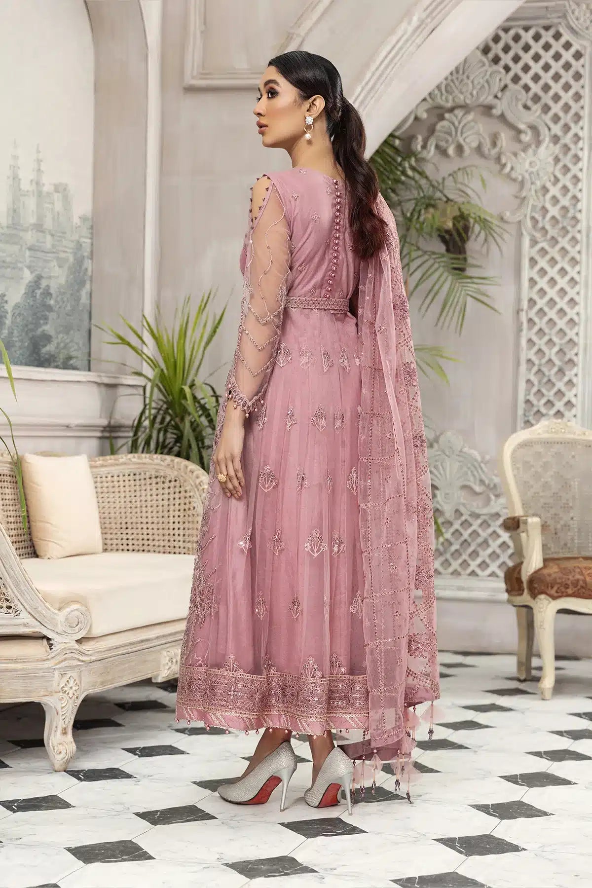 Alizeh | Embroidered Chiffon | Mahpera - by - Libasekhas UK - Registered Vendor of : Alizeh - 100% Original Designer Dresss