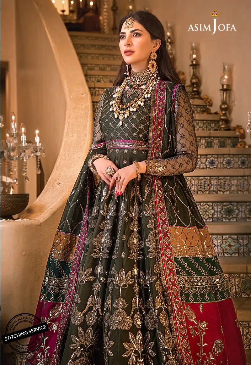Asim Jofa | Baad-e-Naubahar | AJBN-10 - by - Libasekhas UK - Registered Vendor of : Asim Jofa - 100% Original Designer Dresss