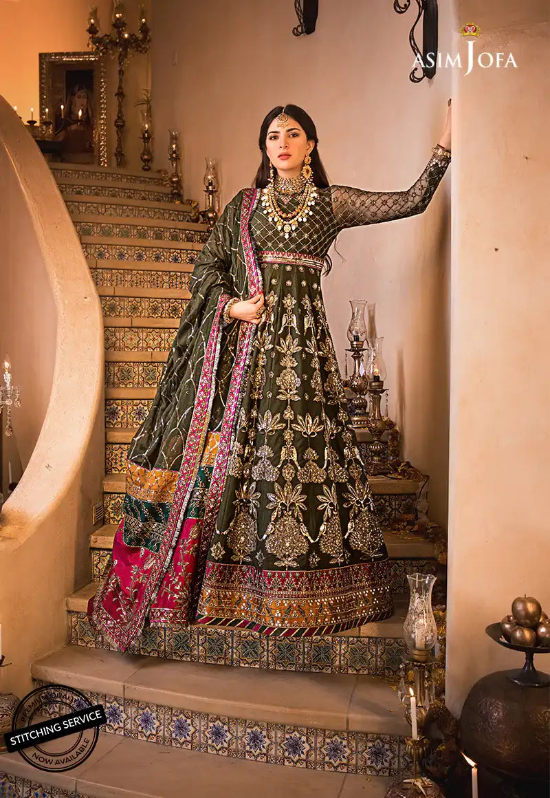 Asim Jofa | Baad-e-Naubahar | AJBN-10 - by - Libasekhas UK - Registered Vendor of : Asim Jofa - 100% Original Designer Dresss