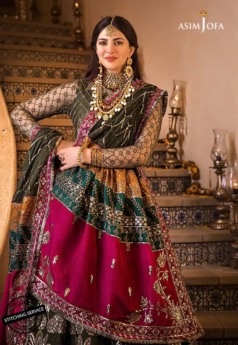 Asim Jofa | Baad-e-Naubahar | AJBN-10 - by - Libasekhas UK - Registered Vendor of : Asim Jofa - 100% Original Designer Dresss
