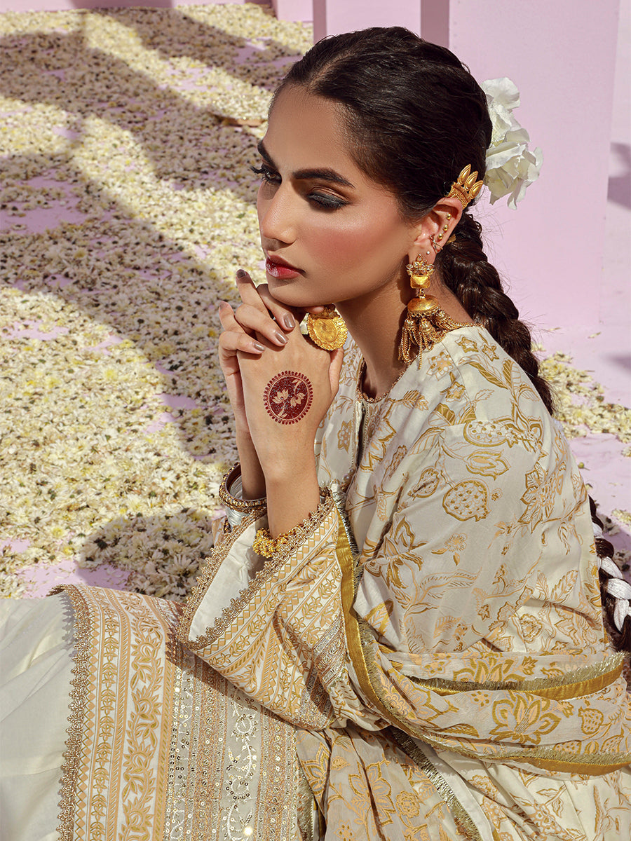 Salitex | Eid Edition | D28 - by - Libasekhas UK - Registered Vendor of : Salitex - 100% Original Designer Dresss