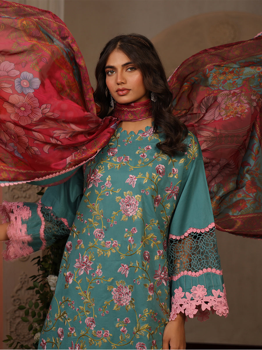 Salitex | Eid Edition | D24 - by - Libasekhas UK - Registered Vendor of : Salitex - 100% Original Designer Dresss