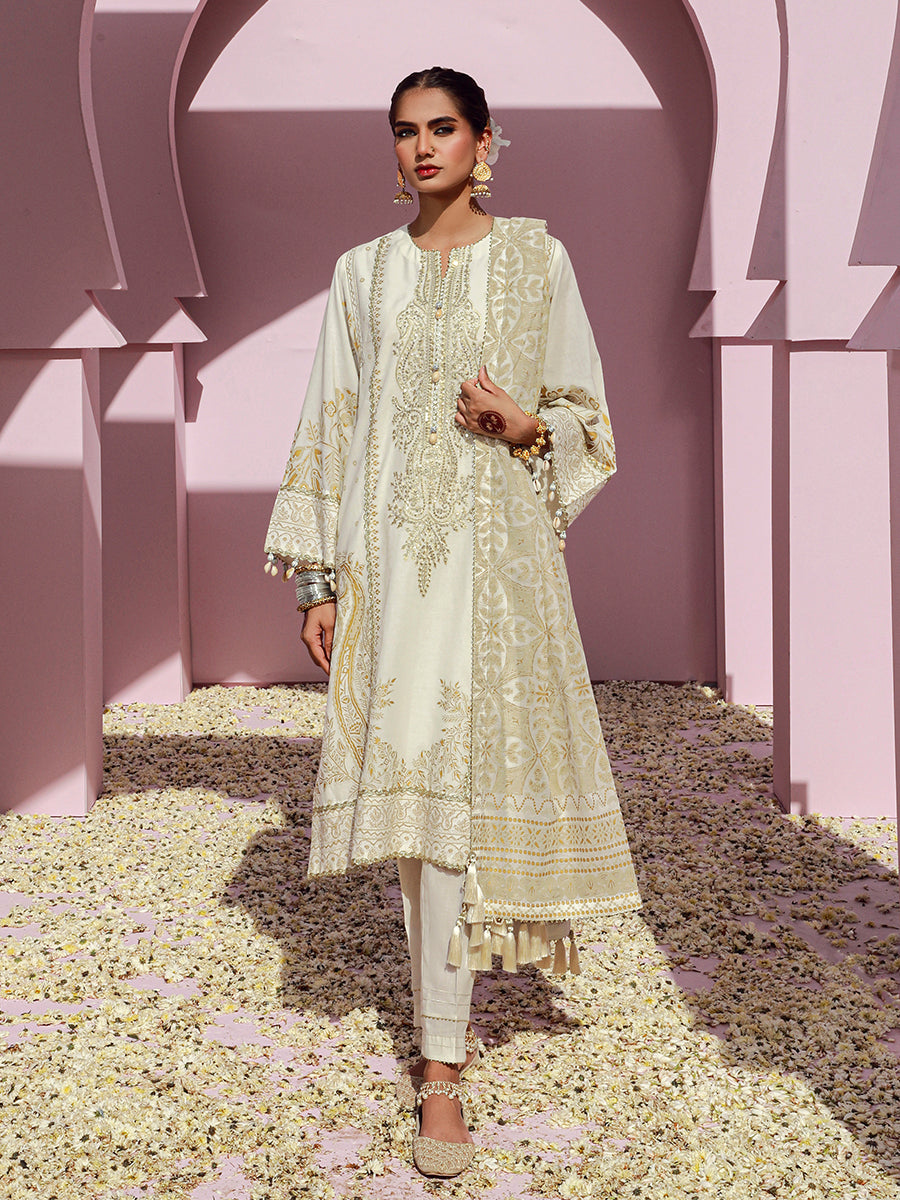 Salitex | Eid Edition | D32 - by - Libasekhas UK - Registered Vendor of : Salitex - 100% Original Designer Dresss