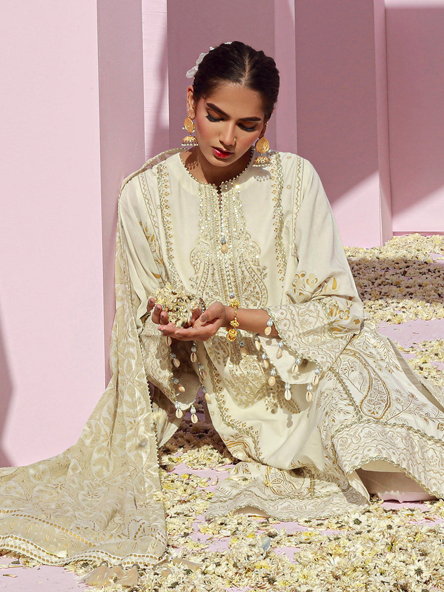 Salitex | Eid Edition | D32 - by - Libasekhas UK - Registered Vendor of : Salitex - 100% Original Designer Dresss