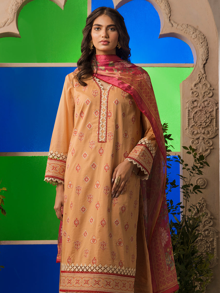 Salitex | Eid Edition | D19 - by - Libasekhas UK - Registered Vendor of : Salitex - 100% Original Designer Dresss