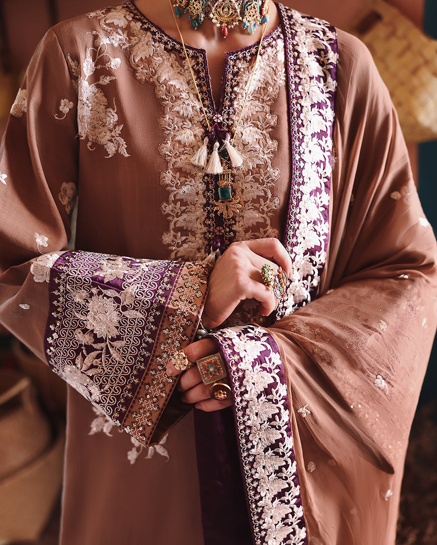 Mushq | Nuvera Raw Silk 26 | Sally - by Libasekhas UK - Registered Vendor of : Mushq - 100% Original Designer Dress