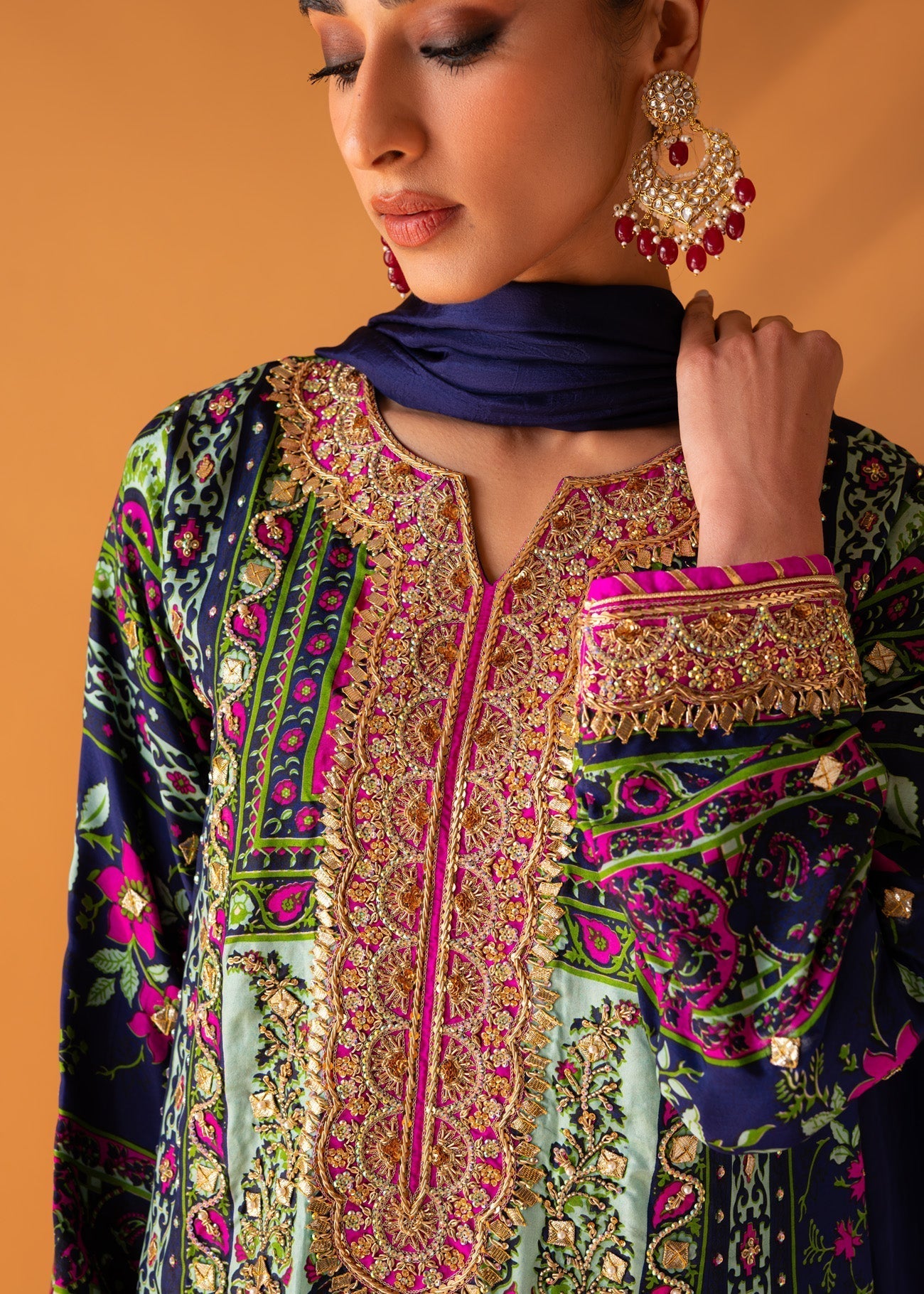 Sammy K | Taara Collection | BASANTI - by - Libasekhas UK - Registered Vendor of : Sammy K - 100% Original Designer Dresss