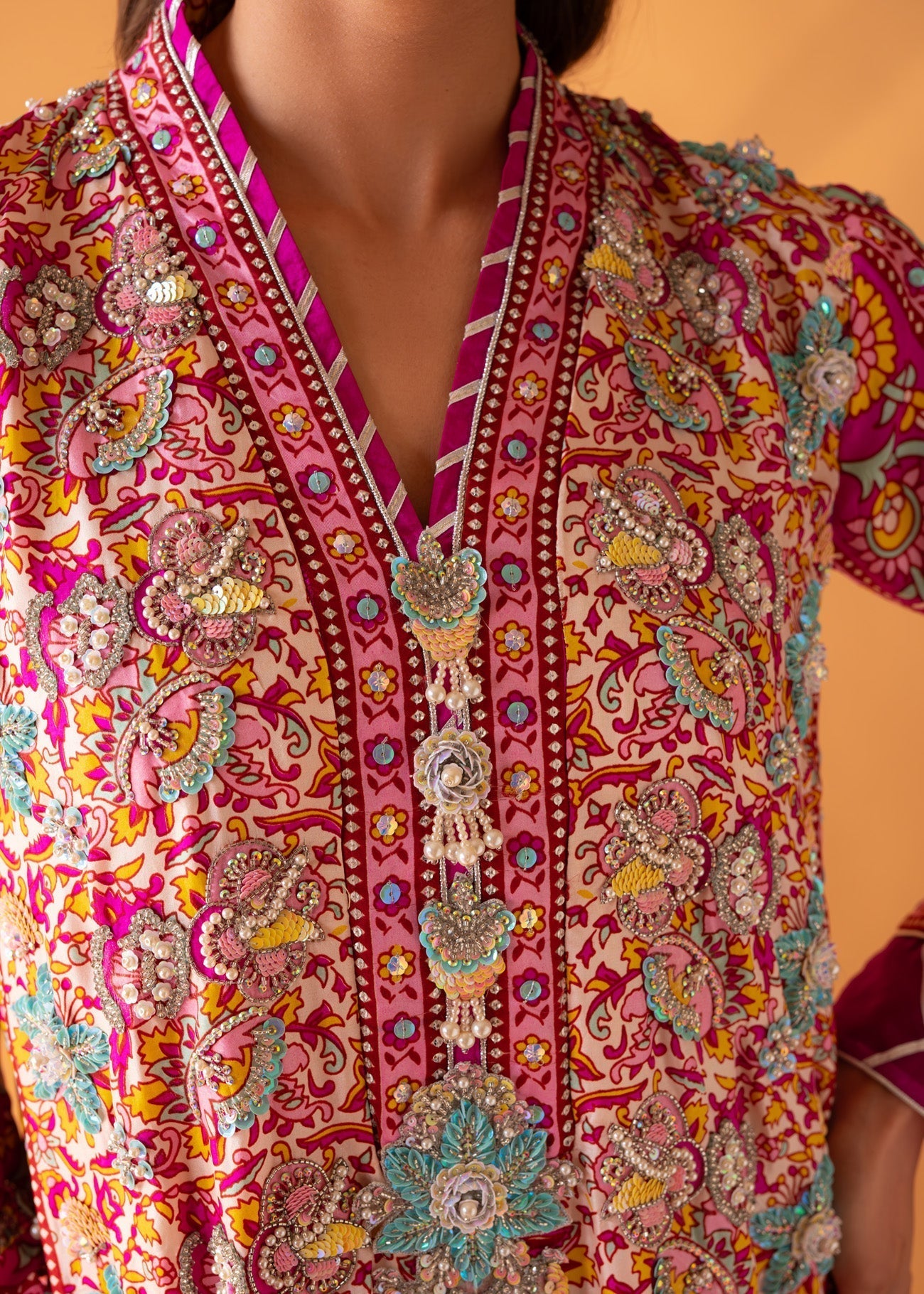 Sammy K | Taara Collection | KAFIYA - by - Libasekhas UK - Registered Vendor of : Sammy K - 100% Original Designer Dresss