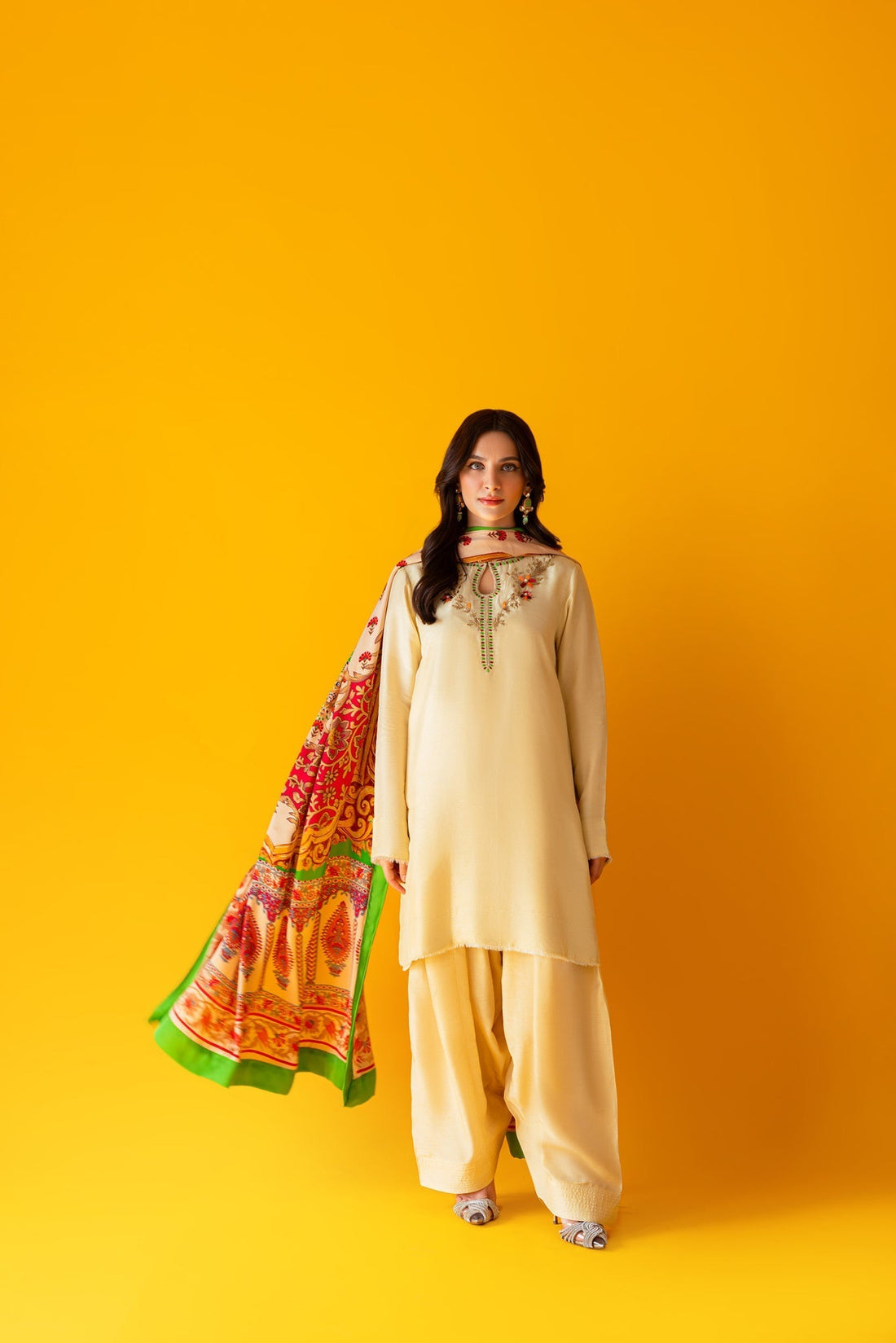 Sammy K | Satrangi Eid Edit | DHANAK - by - Libasekhas UK - Registered Vendor of : Sammy K - 100% Original Designer Dresss