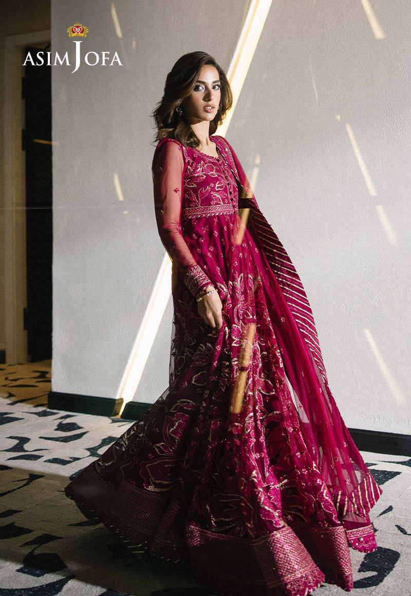 Asim Jofa | Festive Collection 25 |  AJFF-10 - by - Libasekhas UK - Registered Vendor of : Asim Jofa - 100% Original Designer Dresss