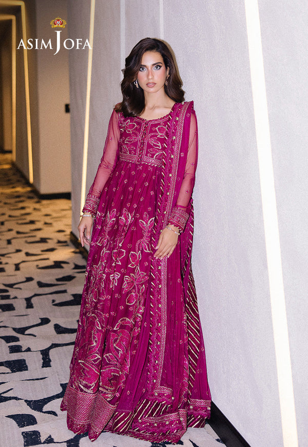 Asim Jofa | Festive Collection 25 |  AJFF-10 - by - Libasekhas UK - Registered Vendor of : Asim Jofa - 100% Original Designer Dresss