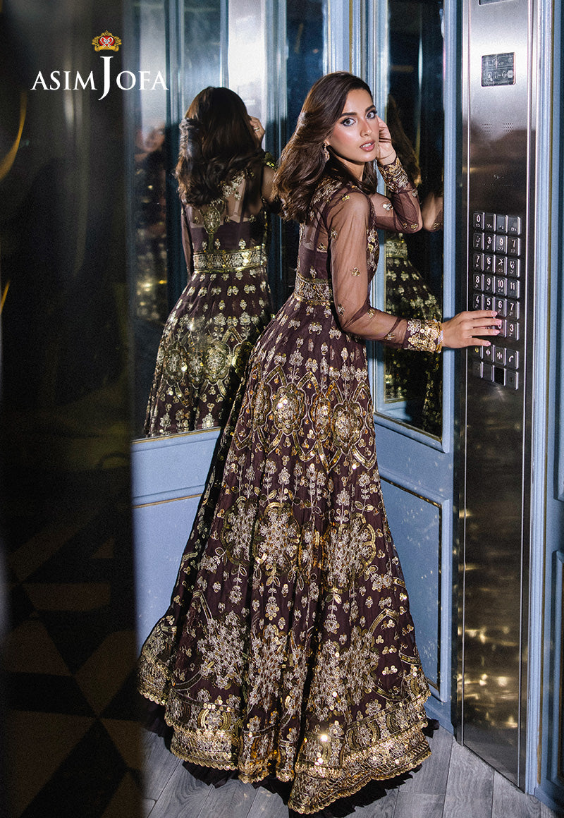 Asim Jofa | Festive Collection 25 | AJFF-07 - by - Libasekhas UK - Registered Vendor of : Asim Jofa - 100% Original Designer Dresss